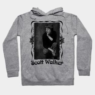 Scott Walker …… Retro Fan Design Hoodie